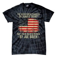 IVe Never Been Fondled By Donald Trump But Screwed By Biden Tie-Dye T-Shirt