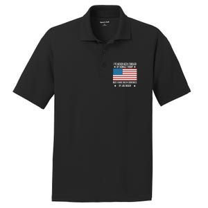 I've Never Been Fondled By Donald Trump But Screwed By Biden PosiCharge RacerMesh Polo