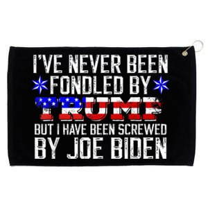 I've Never Been Fondled By Donald Trump But Joe Biden Grommeted Golf Towel