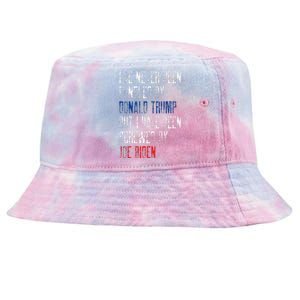 I’Ve Never Been Fondled By Donald Trump But Screwed By Biden Tie-Dyed Bucket Hat