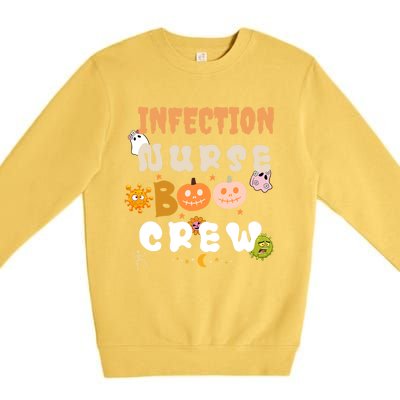 Infection Nurse Boo Crew Meaningful Gift Premium Crewneck Sweatshirt