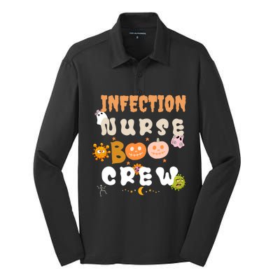 Infection Nurse Boo Crew Meaningful Gift Silk Touch Performance Long Sleeve Polo