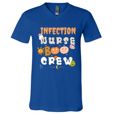 Infection Nurse Boo Crew Meaningful Gift V-Neck T-Shirt