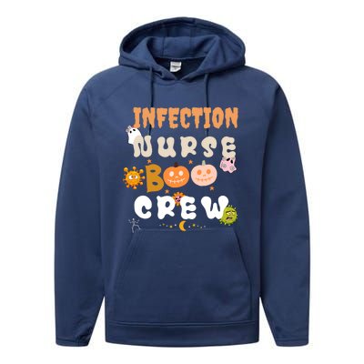 Infection Nurse Boo Crew Meaningful Gift Performance Fleece Hoodie