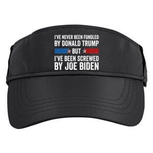 I’Ve Never Been Fondled By Donald Trump But Screwed By Biden Adult Drive Performance Visor