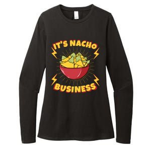 It's Nacho Business Funny Gift Womens CVC Long Sleeve Shirt