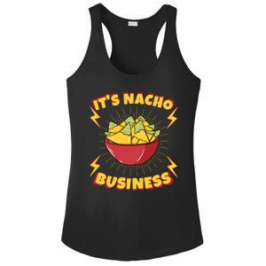 It's Nacho Business Funny Gift Ladies PosiCharge Competitor Racerback Tank