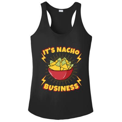 It's Nacho Business Funny Gift Ladies PosiCharge Competitor Racerback Tank