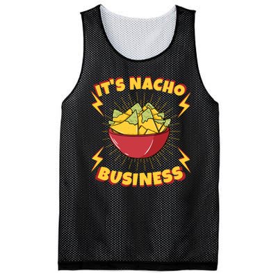 It's Nacho Business Funny Gift Mesh Reversible Basketball Jersey Tank