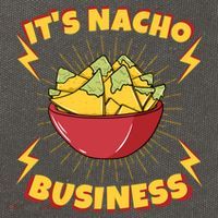 It's Nacho Business Funny Gift Cotton Canvas Backpack