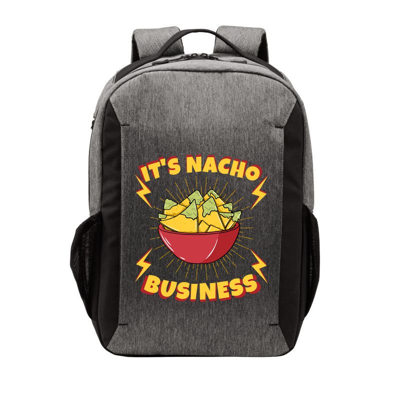 It's Nacho Business Funny Gift Vector Backpack