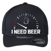 I Need Beer Funny Oktoberfest Party Drinking Beer Lover Flexfit Unipanel Trucker Cap