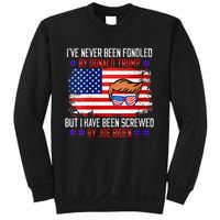 I’ve Never Been Fondled By Donald Trump But Screwed By Biden Sweatshirt