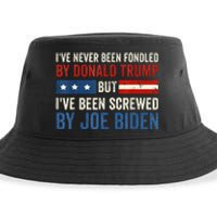 IVe Never Been Fondled By Donald Trump But Joe Biden Sustainable Bucket Hat