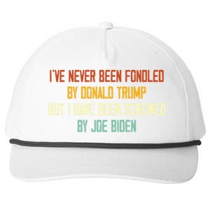 I’ve Never Been Fondled By Donald Trump But Snapback Five-Panel Rope Hat