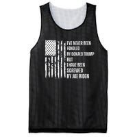 I've Never Been Fondled By Donald Trump But I Have Been Screwed By Joe Biden Mesh Reversible Basketball Jersey Tank