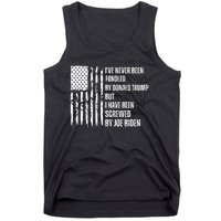 I've Never Been Fondled By Donald Trump But I Have Been Screwed By Joe Biden Tank Top