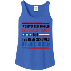 IVe Never Been Fondled By Donald Trump But Joe Biden Gift Ladies Essential Tank