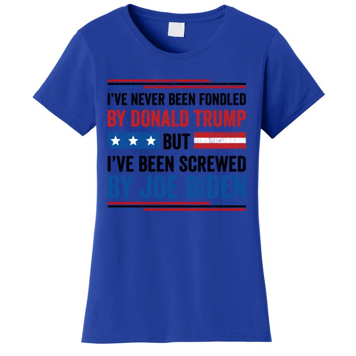 IVe Never Been Fondled By Donald Trump But Joe Biden Gift Women's T-Shirt