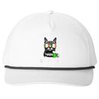 I Need Beer Right Meow Men S St Patrick S Day Snapback Five-Panel Rope Hat