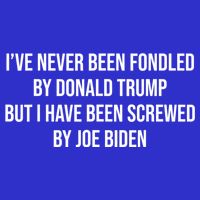I’ve Never Been Fondled By Donald Trump But V-Neck T-Shirt
