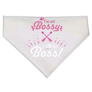 I’m Not Bossy I Am The Boss 'S Cool Gift USA-Made Doggie Bandana