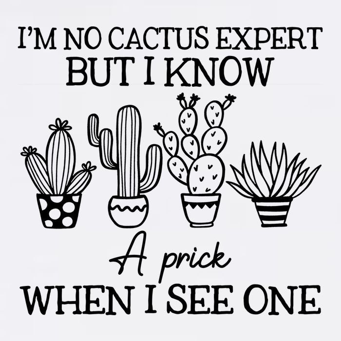 IM No Cactus Expert But I Know A Prick When I See One Garment-Dyed Sweatshirt