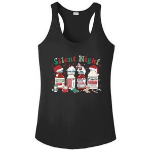 Icu Nurse Christmas Silent Night Gift Ladies PosiCharge Competitor Racerback Tank