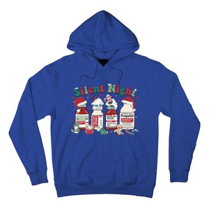 Icu Nurse Christmas Silent Night Gift Hoodie