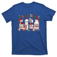 Icu Nurse Christmas Silent Night Gift T-Shirt