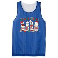 Icu Nurse Christmas Silent Night Gift Mesh Reversible Basketball Jersey Tank