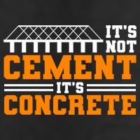 Its Not Cet Its Concrete Civil Engineer Dad Meaningful Gift 7 Panel Mesh Trucker Snapback Hat