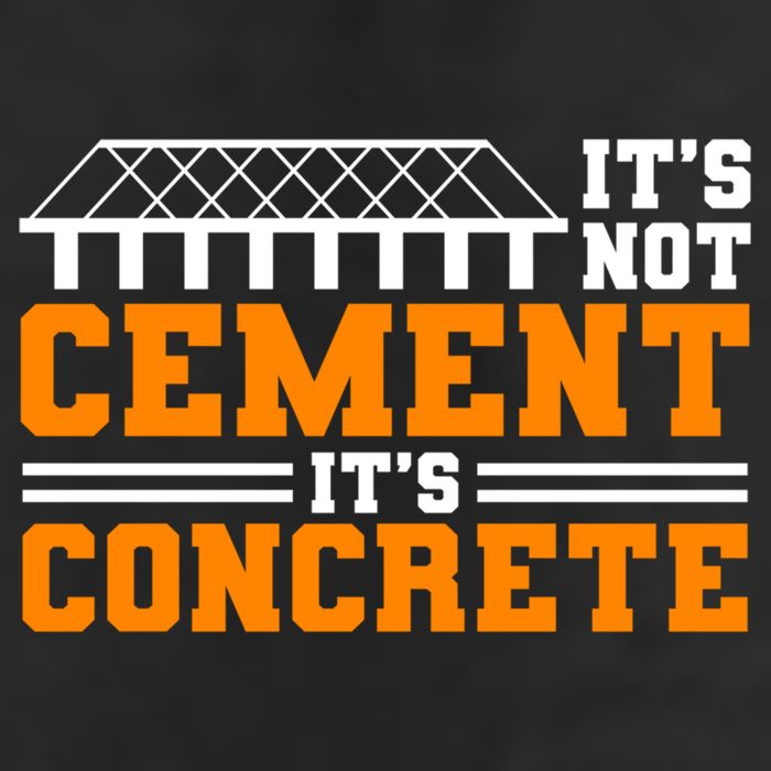 Its Not Cet Its Concrete Civil Engineer Dad Meaningful Gift 7 Panel Mesh Trucker Snapback Hat