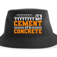Its Not Cet Its Concrete Civil Engineer Dad Meaningful Gift Sustainable Bucket Hat