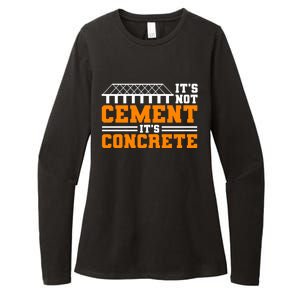 Its Not Cet Its Concrete Civil Engineer Dad Meaningful Gift Womens CVC Long Sleeve Shirt