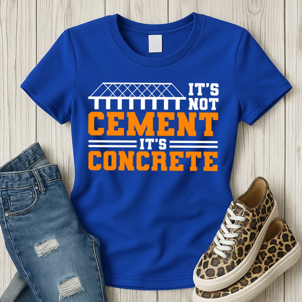 Its Not Cet Its Concrete Civil Engineer Dad Meaningful Gift Womens T-Shirt