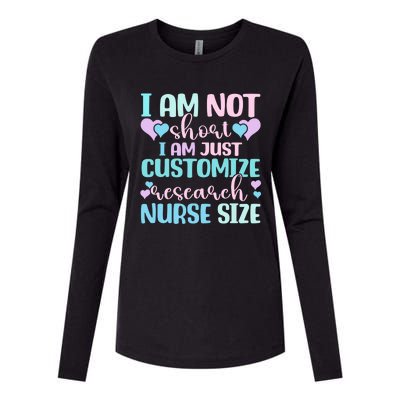 Information Nursing Customize Research Nurse Gift Womens Cotton Relaxed Long Sleeve T-Shirt