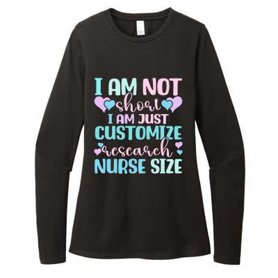 Information Nursing Customize Research Nurse Gift Womens CVC Long Sleeve Shirt