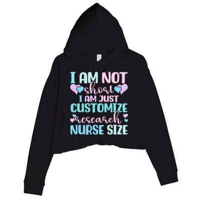 Information Nursing Customize Research Nurse Gift Crop Fleece Hoodie