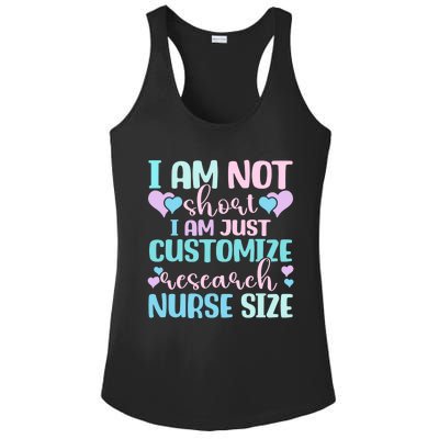 Information Nursing Customize Research Nurse Gift Ladies PosiCharge Competitor Racerback Tank