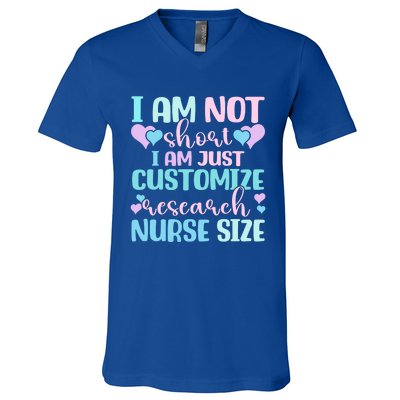 Information Nursing Customize Research Nurse Gift V-Neck T-Shirt