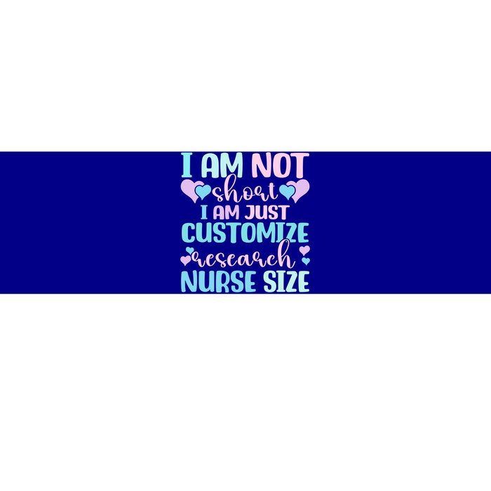 Information Nursing Customize Research Nurse Gift Bumper Sticker