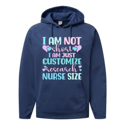 Information Nursing Customize Research Nurse Gift Performance Fleece Hoodie