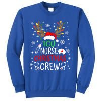 Icu Nurse Crew Reindeer Christmas Icu Nursing Squad Group Cool Gift Sweatshirt