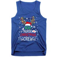 Icu Nurse Crew Reindeer Christmas Icu Nursing Squad Group Cool Gift Tank Top