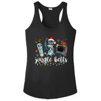 Icu Nurse Christmas Funny Jingle Bells Tech Nursing Er Dept Ladies PosiCharge Competitor Racerback Tank