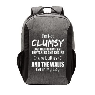 I'm Not Clumsy Funny Gift Vector Backpack