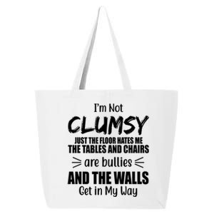 I'm Not Clumsy Funny Gift 25L Jumbo Tote