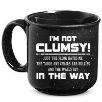 Im Not Clumsy Just The Floor Hates Me Humor 15oz Campfire Ceramic Mug