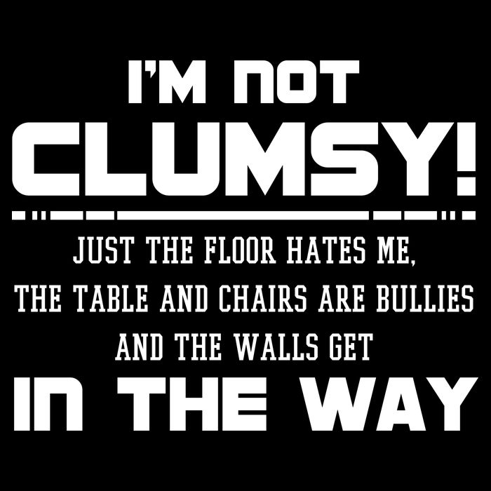 Im Not Clumsy Just The Floor Hates Me Humor 16 in Basic Backpack